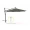 Glatz Sombrano S+ Easy Ampelschirm ø 350 cm