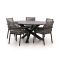 Bellagio Marudo/Lodola ø 150 cm Gartenmöbel-Set 6-teilig Stapelbar