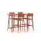 Bellagio Cino 175 cm Gartenbar-Set 5-Teilig Stapelbar