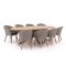 Intenso Tropea/ROUGH-Y Ellips 280 cm Gartenmöbel-Set 9-teilig