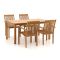 Sunyard Jakarta/Liverpool 160 cm Gartenmöbel-Set 5-teilig stapelbar