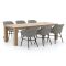 Hartman Delphine/ROUGH-X 240 cm Gartenmöbel-Set 7-teilig