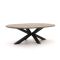 Bellagio Induno Ellips Gartentisch 240x120 cm