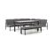 Manifesto San Teodoro/Sestino 160 cm Dining Ecklounge-Set 6-teilig