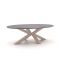 Bellagio Induno Ellips Low Dining Gartentisch 240x120 cm