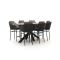 SUNS Nappa/ROUGH-Y Ellips 240 cm Gartenbar-Set 7-teilig