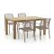 Apple Bee Hawaii/ROUGH-S 160 cm Gartenmöbel-Set 5-teilig stapelbar