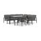 Manifesto San Teodoro/Sestino 160 cm Dining Ecklounge-Set  7-teilig