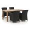 Forza Barga/ROUGH-S 160 cm Gartenmöbel-Set 5-teilig