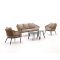 Intenso Bellacera/Bovezzo Sessel-Sofa Lounge-Set 5-teilig