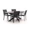 Bellagio Anzio/Fidenza oval 220 cm Gartenmöbel-Set 7-teilig stapelbar