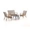 Intenso Napoli/Bovezzo Sessel-Sofa Lounge-Set 5-teilig