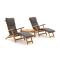 Sunyard Country/Wales 60 cm Deckchair-Set-3-teilig