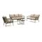 Manifesto Celante/Pito Sessel-Sofa-Lounge-Set 6-teilig