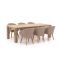 Intenso Tropea/ROUGH-X 240 cm Gartenmöbel-Set 7-teilig