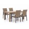 Manifesto Villongo/ROUGH-S 160 cm Gartenmöbel-Set 5-teilig stapelbar