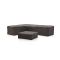 Kees Smit Gartenmöbelabdeckung Ecklounge-Set 235x95/310x95x70 cm