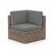 ROUGH-C Lounge Eckelement 80 cm