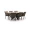 Apple Bee Milou/ROUGH-Y Ellips 240cm Esstischgruppe 7-teilig