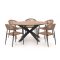 Manifesto Belpasso/Fidenza ø 149 cm Gartenmöbel-Set 6-teilig