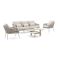 SUNS Casto Sessel-Sofa Lounge-Set 4-teilig