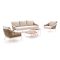 Apple Bee Milou Sessel-Sofa Lounge-Set 6-teilig