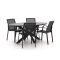 Bellagio Dranera/Fidenza oval 180 cm Gartenmöbel-Set 5-teilig stapelbar