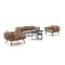 Intenso Averti/Pito Sessel-Sofa Lounge-Set 6-teilig