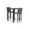 Intenso Sergio/Trecenta 75 cm Gartenbar-Set 3-Teilig