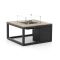 Cosiraw Lounge Feuertisch 100x100x55 cm