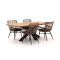 Intenso Asti/ Induno Dänisch oval 220 cm Gartenmöbel-Set 7-teilig
