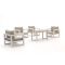 Forza Calleo/Fidenza 160 cm Sessel Lounge-Set 5-teilig