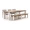 Bellagio Vezzano/ROUGH-X 240 cm Gartenmöbel-Set met bank 5-teilig