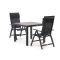 Bellagio Avenza/Fidenza 90cm dining tuinset 3-delig verstelbaar