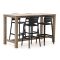 Forza Pazzia/ROUGH-X 180 cm Gartenbar-Set 5-teilig stapelbar