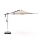 Glatz Sunwing Casa Ampelschirm ø 300 cm - Taupe -Aluminium -(151) (inkl. Shadowline Sonnenschirmständer) (inkl. Schutzhülle)