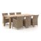 Intenso Borno/ROUGH-S 220 cm Gartenmöbel-Set 7-teilig