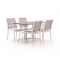 Bellagio Anzio/Canzo 120 cm Gartenmöbel-Set 5-teilig stapelbar klappbar