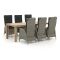 Intenso Fabrizi/ROUGH-S 220 cm Gartenmöbel-Set 7-teilig verstellbar
