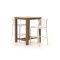 Apple Bee Hawaii/ROUGH-X 80 cm Gartenbar-Set 3-teilig