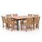Sunyard Wales/Linosa 160x160cm dining tuinset 9-delig
