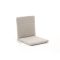 Fiber Outdoor Kissen Auflage Niedriglehner 92x46cm - Sand Melange