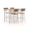 Bellagio Fidenza 150 cm Gartenbar-Set 5-Teilig