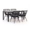 Intenso Asti/Fidenza 160 cm Gartenmöbel-Set 5-teilig