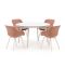 Hartman Le Soleil Element/Sophie Studio ø 128 cm Gartenmöbel-Set 5-teilig