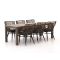 Intenso Busso/ROUGH-S 220 cm Gartenmöbel-Set 7-teilig
