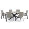 Manifesto Villongo/Fidenza ovaal 220cm dining tuinset 7-delig stapelbaar