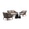 Apple Bee Milou/Tusa Sessel-Sofa Lounge-Set 4-Sitzer 6-teilig