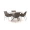 Manifesto Novara/Furato ellips 200 cm Gartenmöbel-Set 5-teilig
