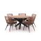 Intenso Asti/Fidenza ø 149 cm Gartenmöbel-Set 6-teilig